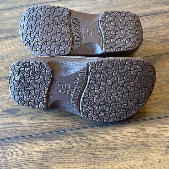 Birkenstock Brown Lace Up Leather Shoe sz 36 (US 5) - Picture 7 of 10